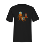 تیشرت چاپدار موشک و تن تن