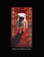 تیشرت چاپی فرش و فضانورد - تصویر 2