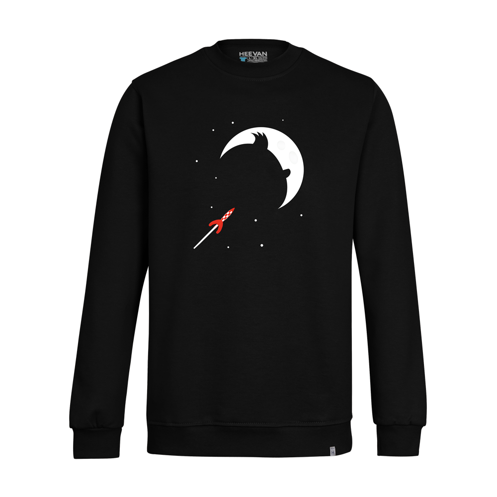 بلوز دورس چاپی تن تن و ماه بلوز دورس چاپی تن تن و ماه - تصویر 1