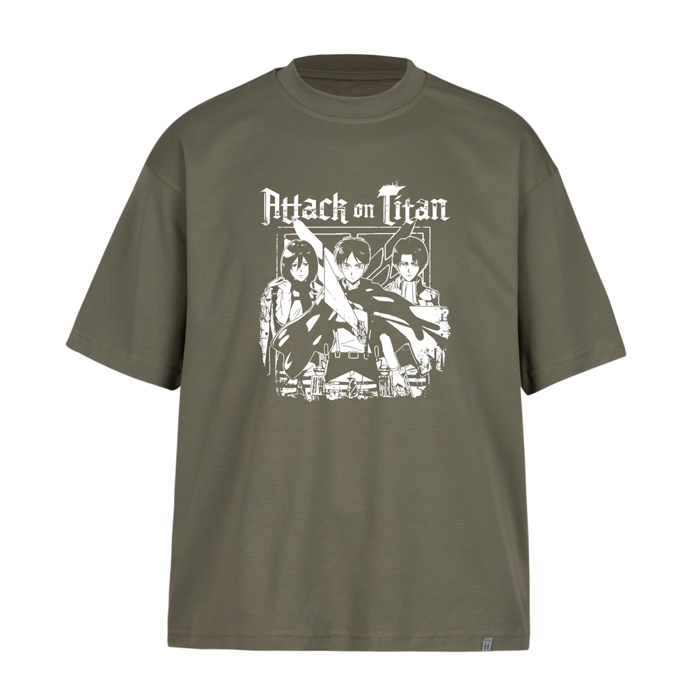 تیشرت-باکسی-اتک-آن-تایتان تیشرت باکسی اتک آن تایتان - تصویر 1