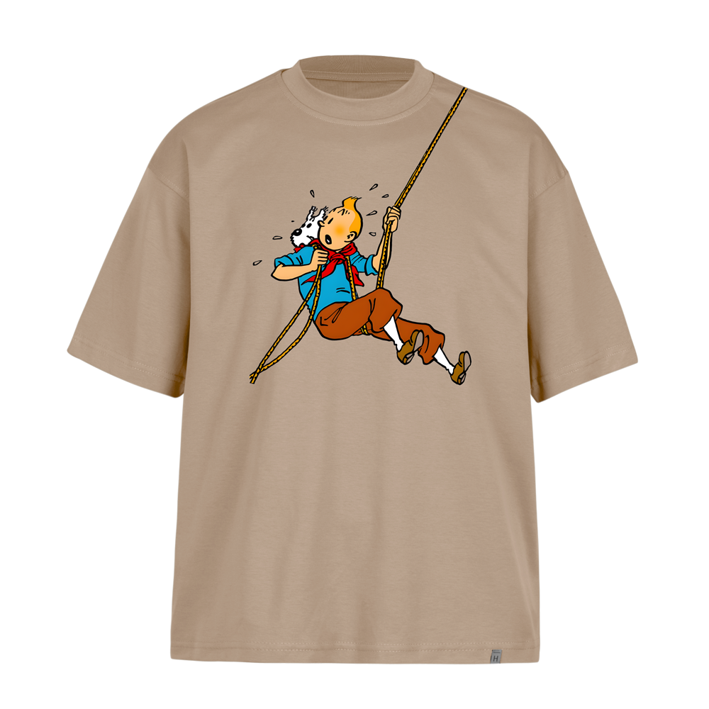 تیشرت-باکسی-تن-تن-معلق تیشرت باکسی تن تن معلق - تصویر 1