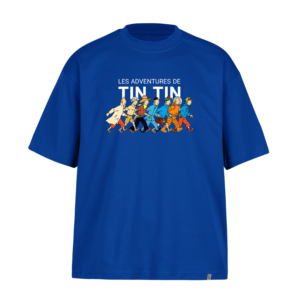 تیشرت-باکسی-تن-تن-و-دوستان تیشرت باکسی تن تن و دوستان - تصویر 1