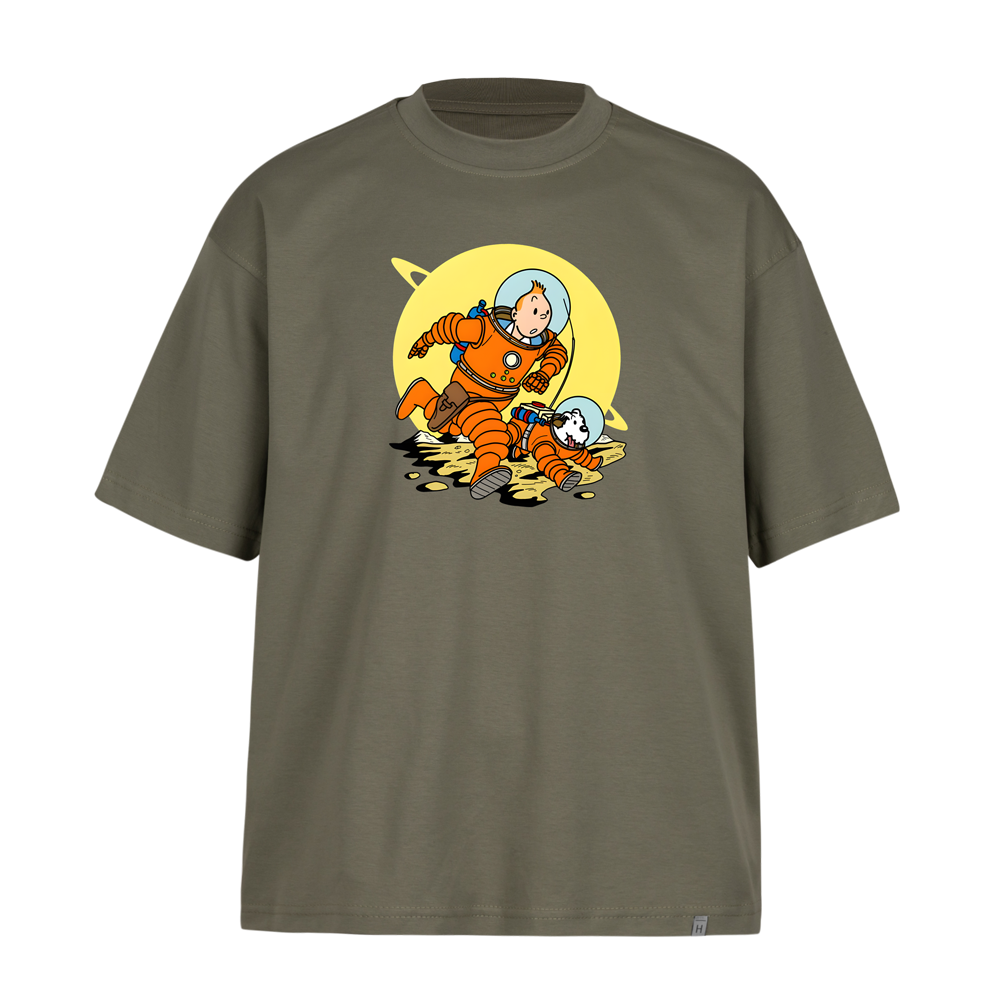 تیشرت-باکسی-تن-تن-و-سگ تیشرت باکسی تن تن و سگ - تصویر 1