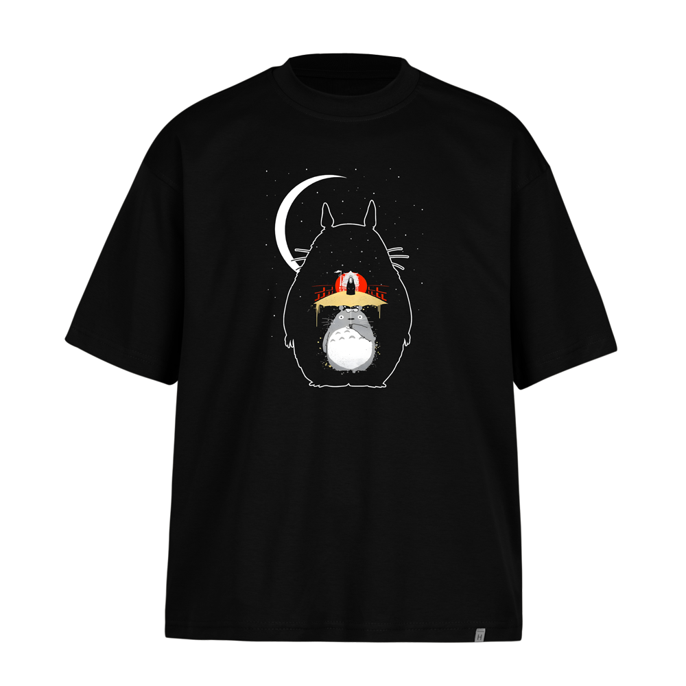 تیشرت-باکسی-توتورو-و-ماه تیشرت باکسی توتورو و ماه - تصویر 1