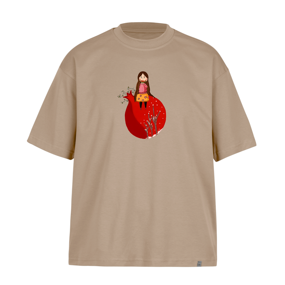 تیشرت-باکسی-دختر-یلدا تیشرت باکسی دختر یلدا - تصویر 1