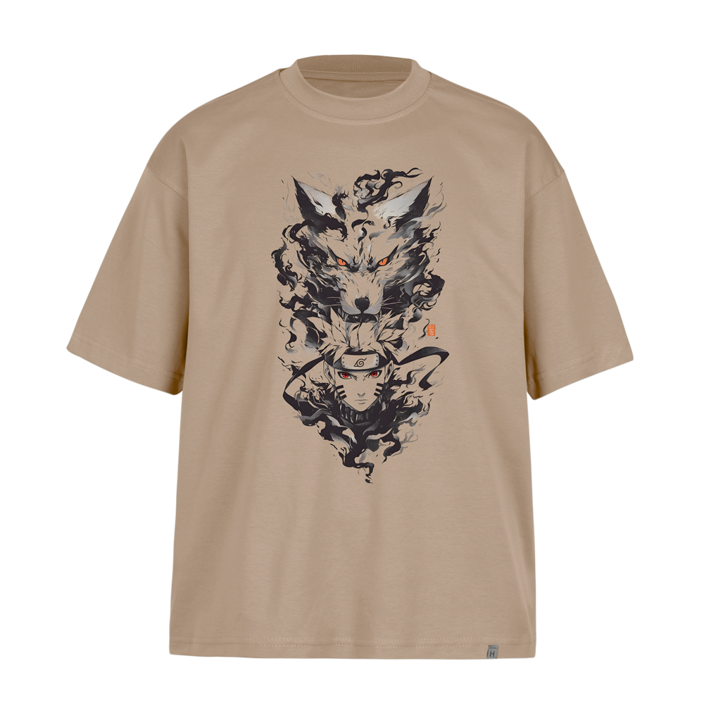 تیشرت-باکسی-روباه-و-ناروتو تیشرت باکسی روباه و ناروتو - تصویر 1