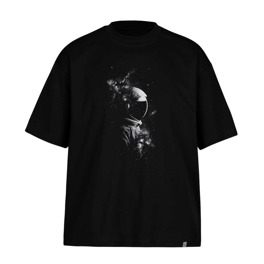 تیشرت-باکسی-فضانورد-تنها (2) تیشرت باکسی فضانورد تنها - تصویر 1