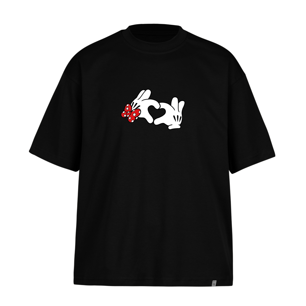 تیشرت-باکسی-میکی-لاو تیشرت باکسی میکی لاو - تصویر 1