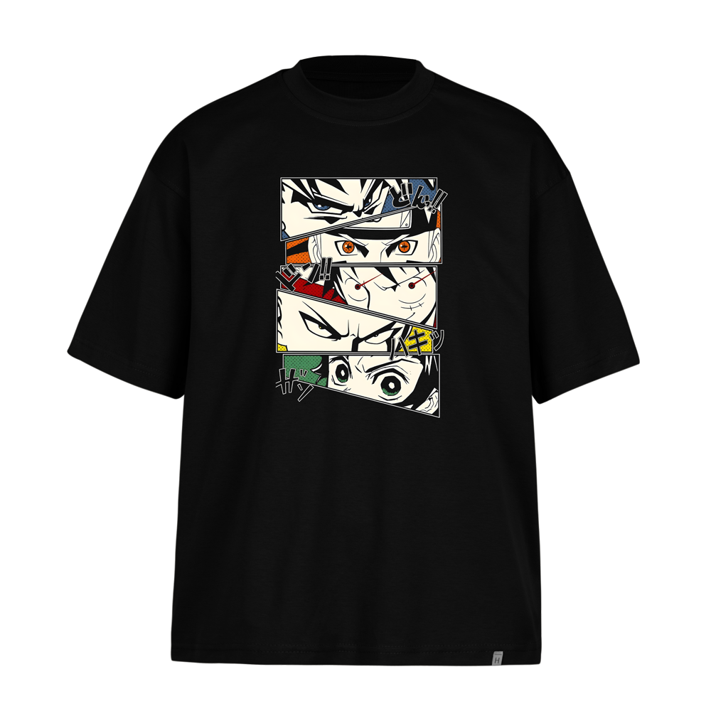 تیشرت-باکسی-نبرد-نینجاها تیشرت باکسی نبرد نینجاها - تصویر 1