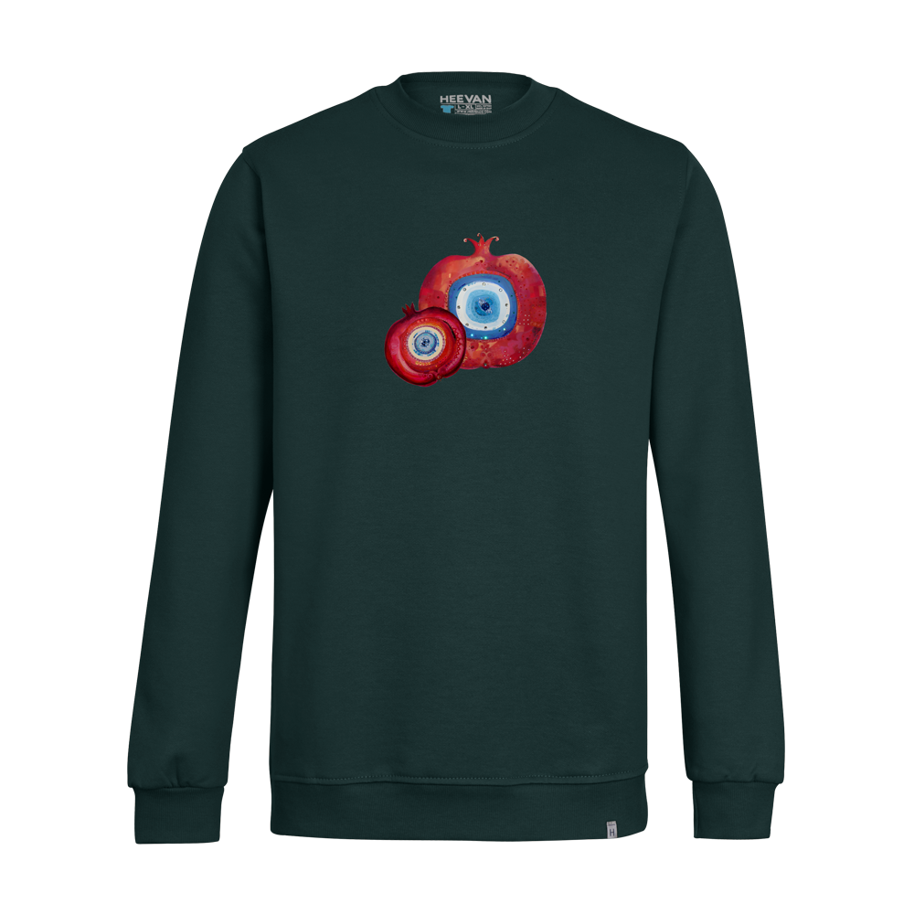 بلوز دورس چاپی انار و چشم نظر بلوز دورس چاپی انار و چشم نظر - تصویر 1